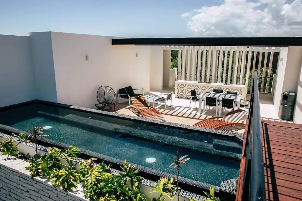 Apartmán Romantic Roof Top Penthouse! Bbq And Priv. Pool Tulum